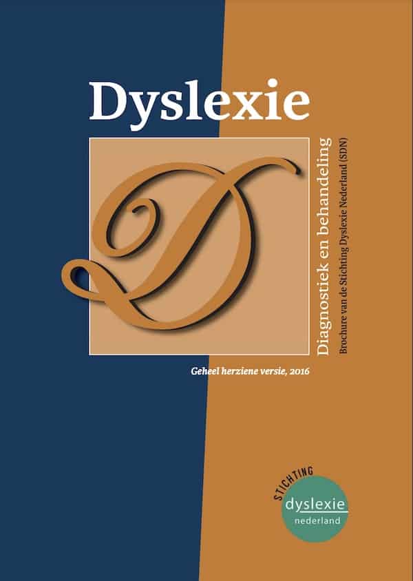 Brochure Diagnose en behanding van dyslexie